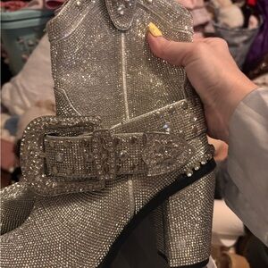 Doll’s Kill Sheriff Rhinestone Boots